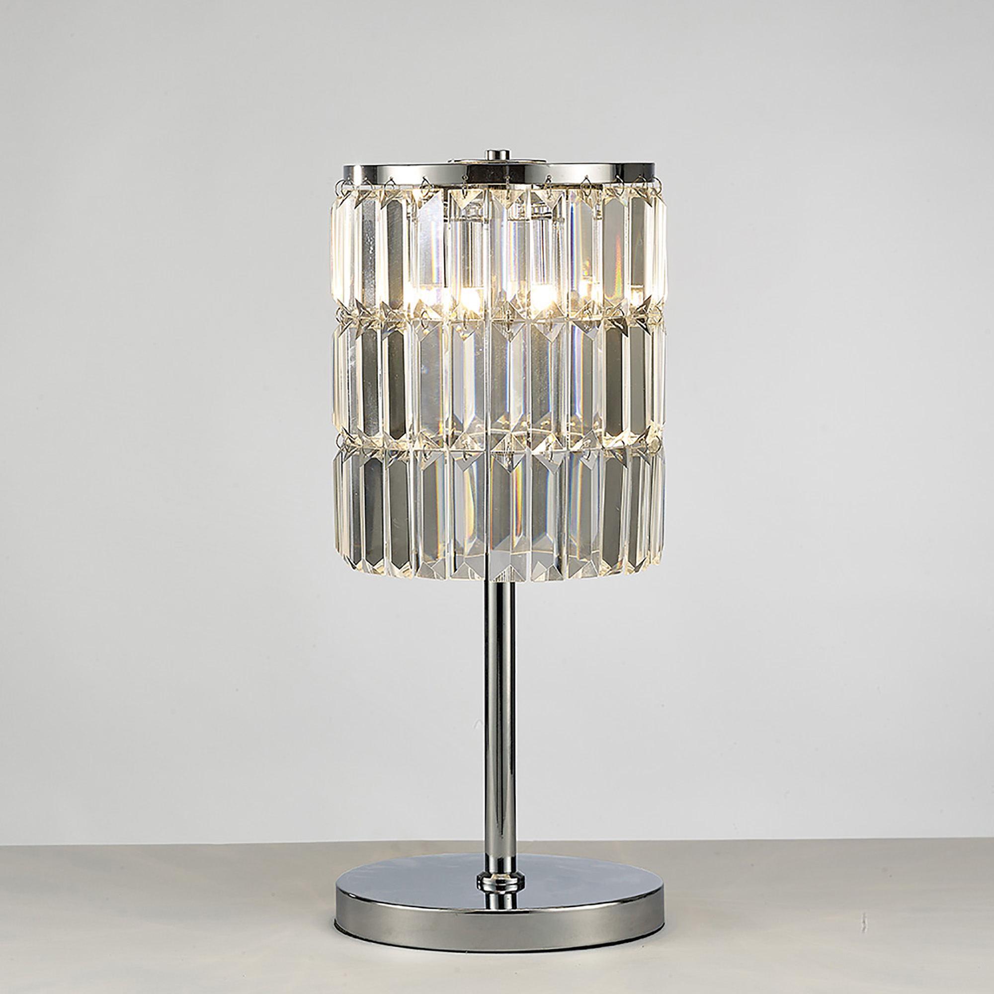 Torre Crystal Table Lamps Diyas Designer Table Lamps